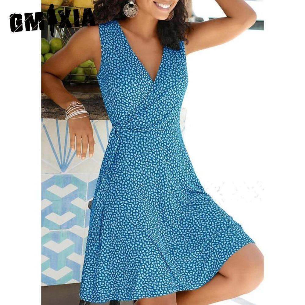 GMXIA Платье в горошек Женское Бандажное Пляжное Платье Без Рукавов Летние Платья в стиле Бохо для Женщин Повседневные Платья С V-образным Вырезом Женский Халат XXL синий
GMXIA Платье в горошек Женское Бандажное Пляжное Платье Без Рукавов Летние Платья в стиле Бохо для Женщин Повседневные Платья С V-образным Вырезом Женский Халат XXL синий