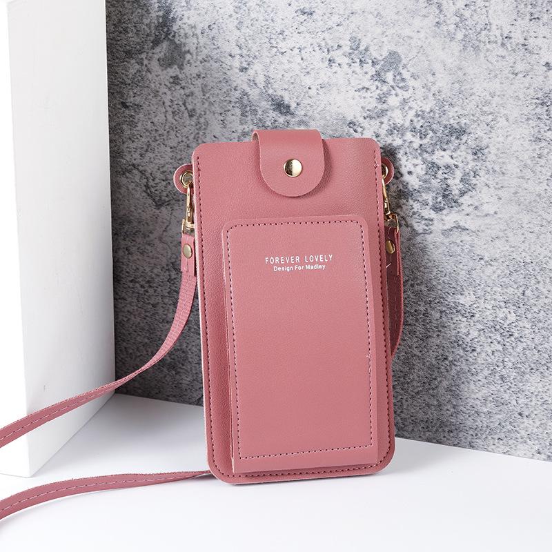 2021 Fashionable Solid Color One-Shoulder Crossbody Phone Bag & Women s Card Holder Wallet глибокий рожевий колір
2021 Fashionable Solid Color One-Shoulder Crossbody Phone Bag & Women s Card Holder Wallet глибокий рожевий колір