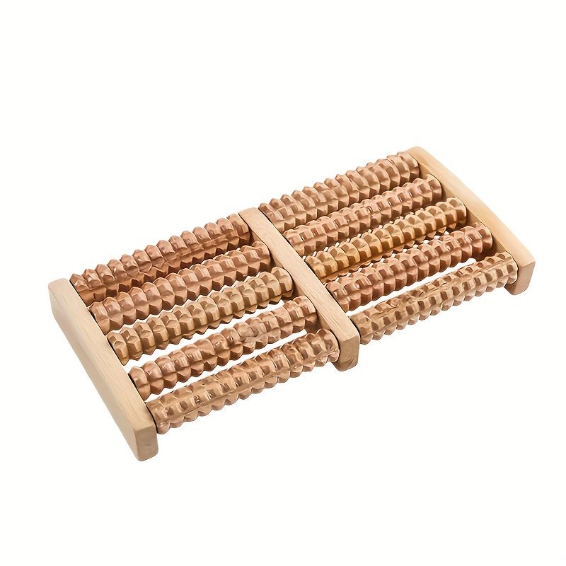 Dual Control Wooden Foot Massager with Roller Massage, Relaxation Tool for Runners & Long-Standing Worker, Perfect Wellness Gift
Dual Control Wooden Foot Massager with Roller Massage, Relaxation Tool for Runners & Long-Standing Worker, Perfect Wellness Gift