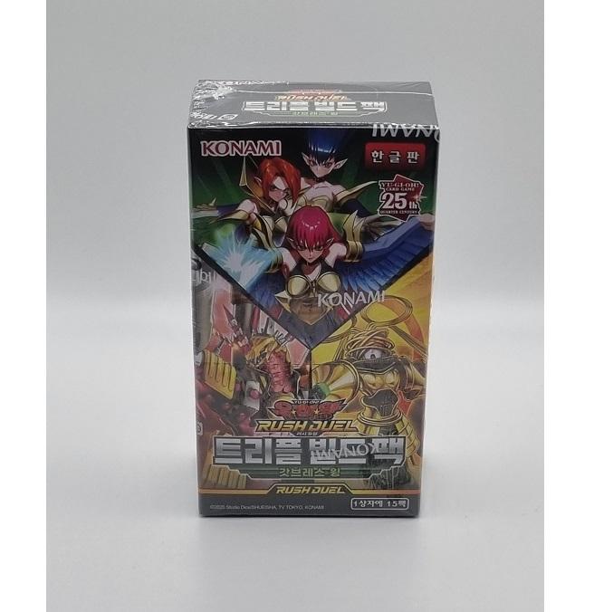 YUGIOH Rush Duel Тройной набор для сборки God Breath Wing 1 КОРОБКА Корейский (РД/ТБ01-КР)
YUGIOH Rush Duel Тройной набор для сборки God Breath Wing 1 КОРОБКА Корейский (РД/ТБ01-КР)