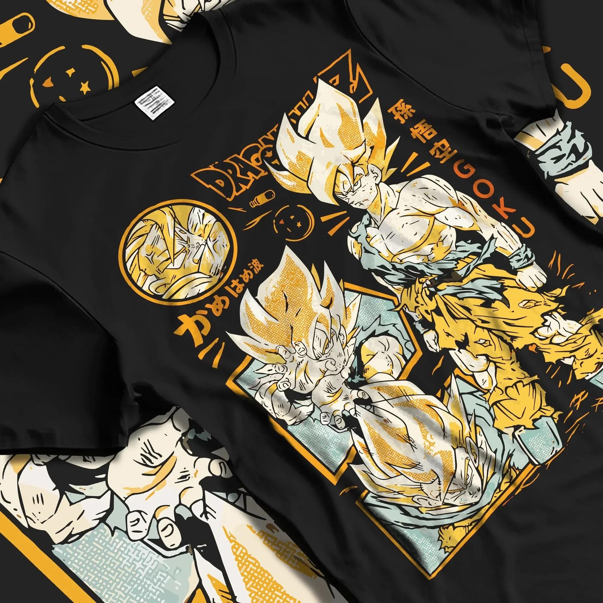 Hot Sale Dragon Ball Son Goku Cotton Manga Graphic Print T-shirt Men Women Streetwear Harajuku Y2K Fashion Loose Casual Oversized Top Summer New Tee 4XL
Hot Sale Dragon Ball Son Goku Cotton Manga Graphic Print T-shirt Men Women Streetwear Harajuku Y2K Fashion Loose Casual Oversized Top Summer New Tee 4XL