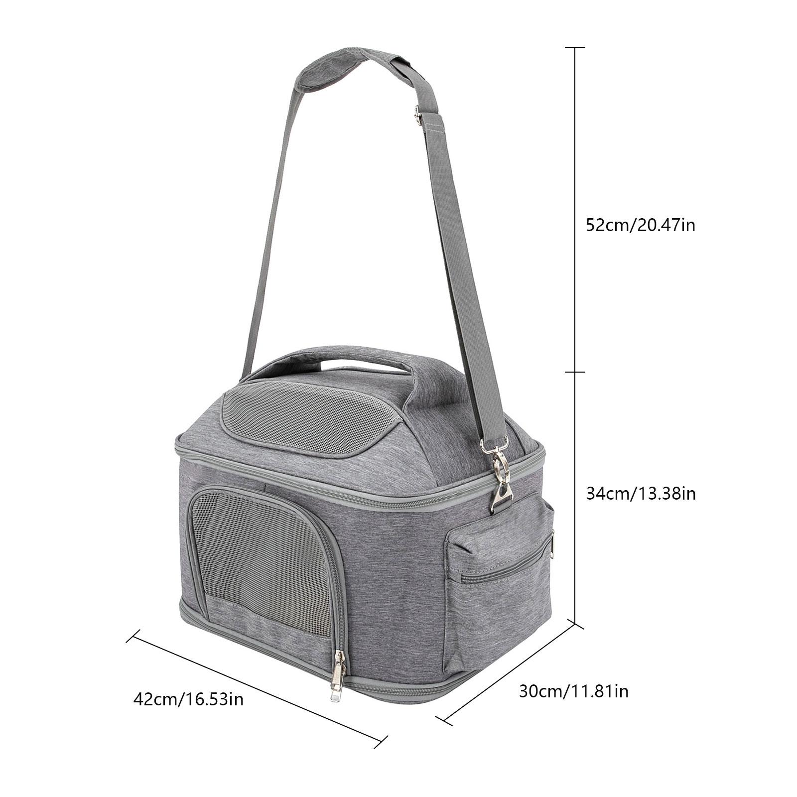 Light Gray Pet Backpack Breathable Portable Foldable Tote Bag Approved by Travel Airlines, For Dogs and Cats to Go Out
Light Gray Pet Backpack Breathable Portable Foldable Tote Bag Approved by Travel Airlines, For Dogs and Cats to Go Out