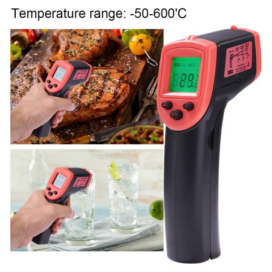 Liqiangang H600 Цифровой ЖК-дисплей Ручной бесконтактный ИК-инфракрасный термометр Пирометр
Liqiangang H600 Цифровой ЖК-дисплей Ручной бесконтактный ИК-инфракрасный термометр Пирометр