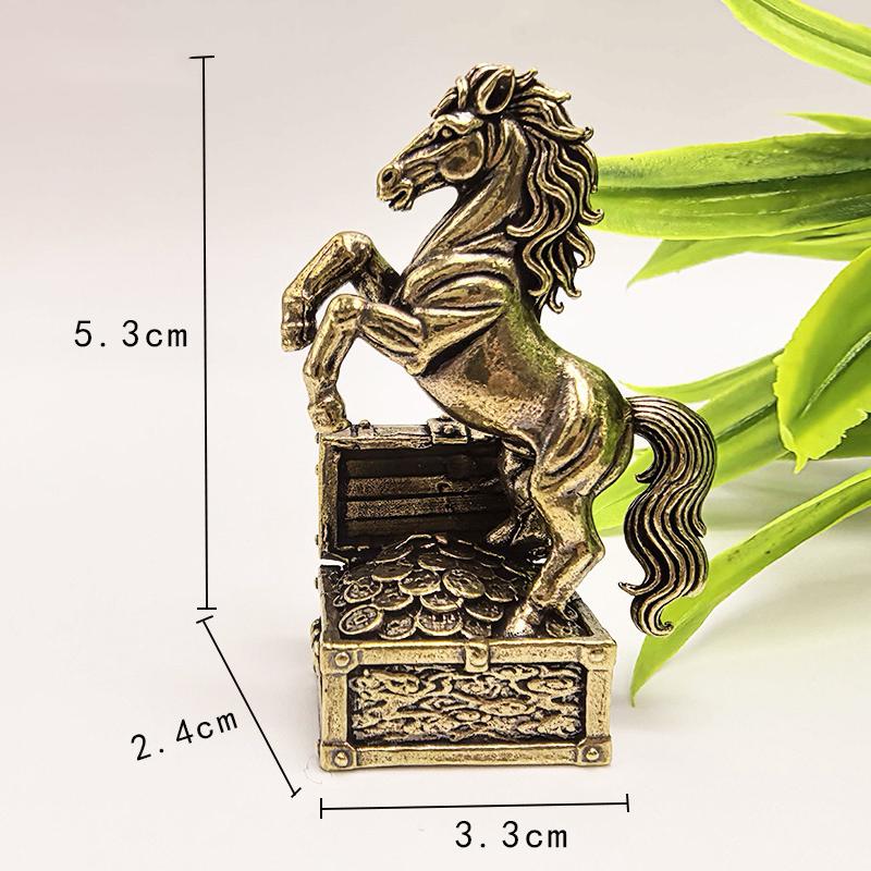 1pcs Zodiac Horse Statue Ornament Gifts Brass Horse Feng Shui Horse Figurine Miniatures Crafts Office Home Decoration Accessory 4XL
1pcs Zodiac Horse Statue Ornament Gifts Brass Horse Feng Shui Horse Figurine Miniatures Crafts Office Home Decoration Accessory 4XL