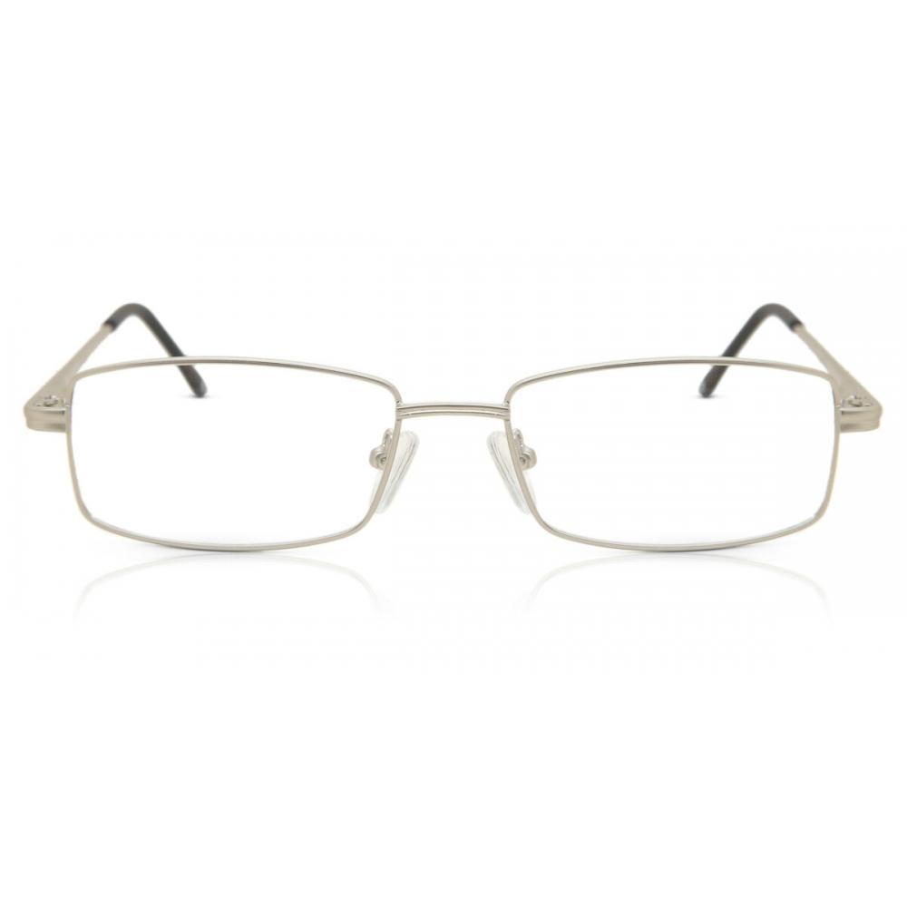 Full Rim Rectangle Silver Smartbuy Collection Leyton 510d Fashion Unisex Eyeglasses Silver/53
Full Rim Rectangle Silver Smartbuy Collection Leyton 510d Fashion Unisex Eyeglasses Silver/53