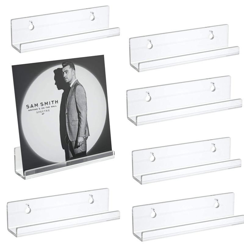 Wall Mount Transparent Acrylic Record Shelf Stand Album Storage Rack Record Holder Wall Mounted for Vinyl Album Display Storage
Wall Mount Transparent Acrylic Record Shelf Stand Album Storage Rack Record Holder Wall Mounted for Vinyl Album Display Storage