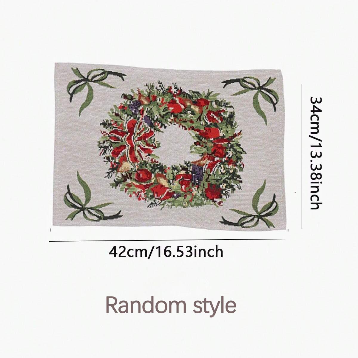 1 шт.-Плейсмат с рисунком Санта-Клауса, скатерть разных стилей, рождественское украшение, ретро подставка для стола, ресторанные принадлежности(случайные стили)
1 шт.-Плейсмат с рисунком Санта-Клауса, скатерть разных стилей, рождественское украшение, ретро подставка для стола, ресторанные принадлежности(случайные стили)