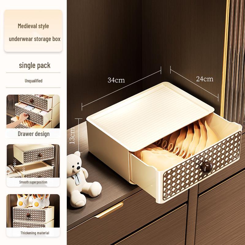 Hanging Underwear & Sock Organizer Box for Bedroom Wardrobe
Hanging Underwear & Sock Organizer Box for Bedroom Wardrobe