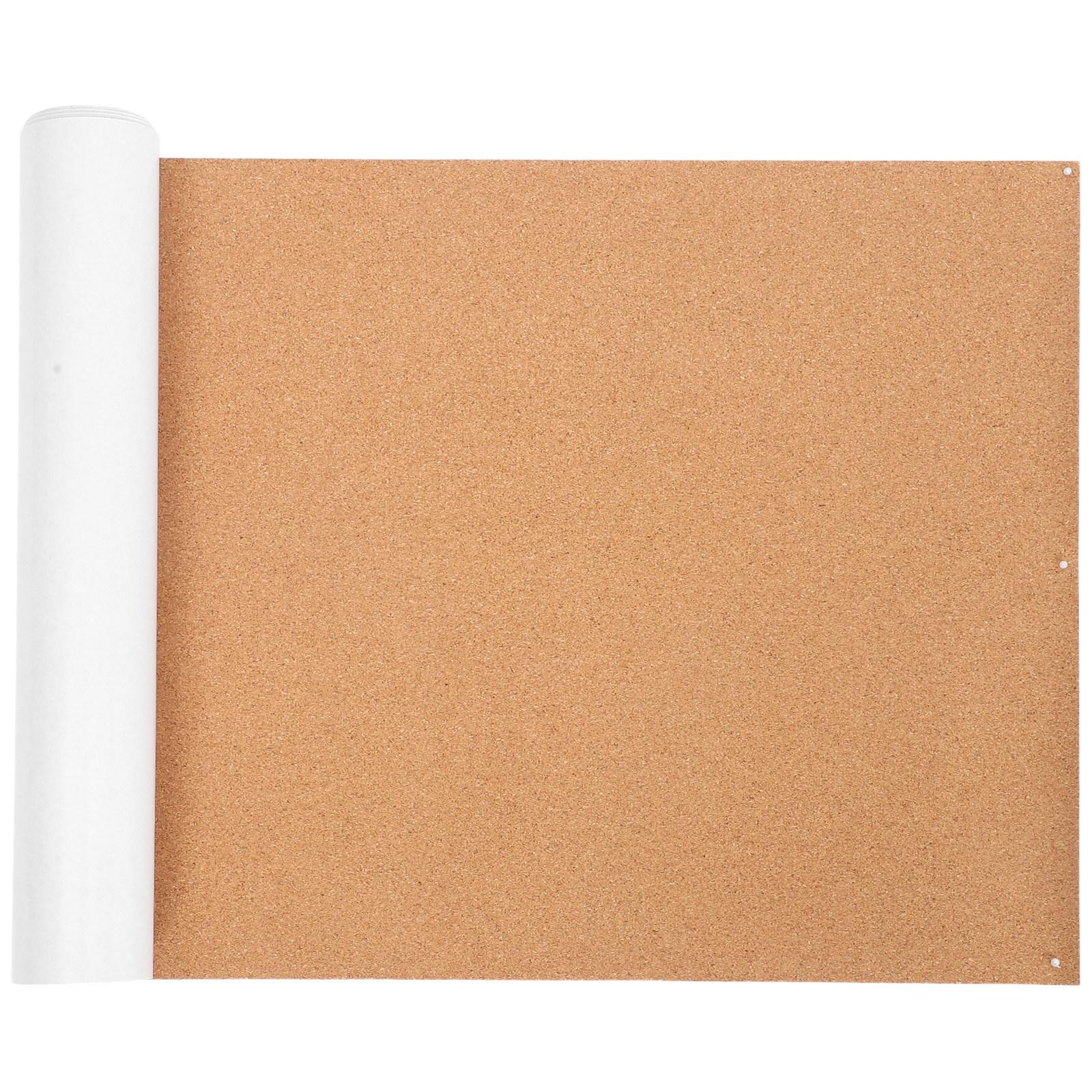Cork Board Roll Soft Magnetic Self-Adhesive Thick Cork Sheet Peel Stick Bulletin Board Office Home School DIY Crafts 120x40x0.1cm
Cork Board Roll Soft Magnetic Self-Adhesive Thick Cork Sheet Peel Stick Bulletin Board Office Home School DIY Crafts 120x40x0.1cm