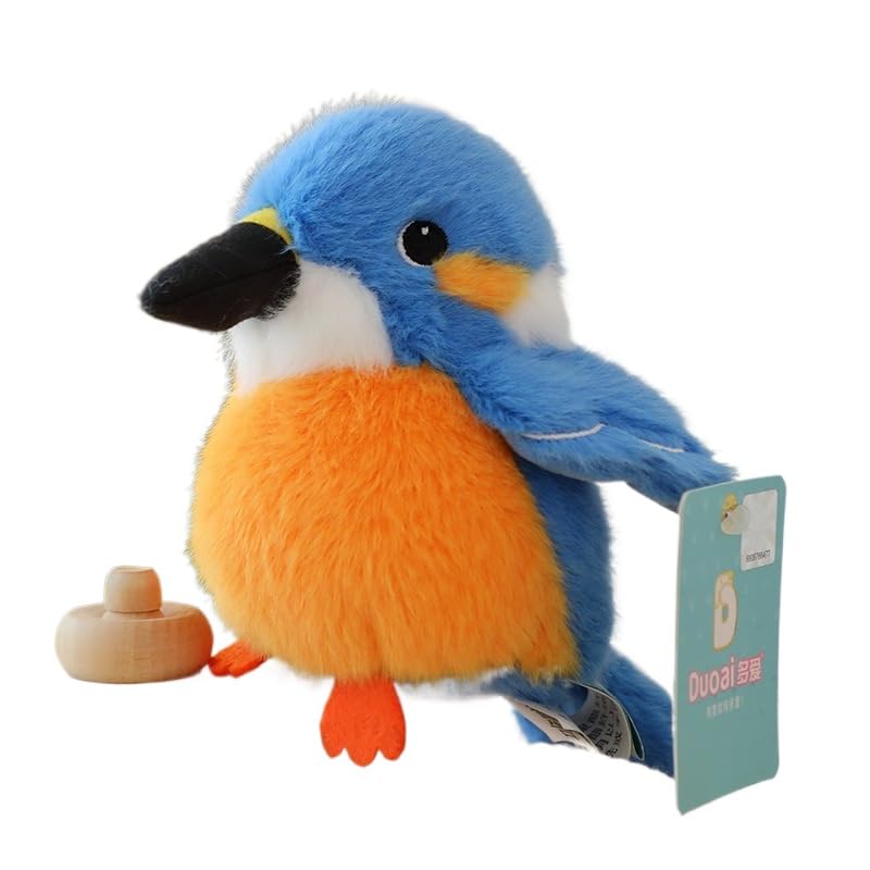 Cute cartoon kiwi bird stuffed animal - Adorable parrot keychains and bag charms for girls | 11cm, Kingfisher
Cute cartoon kiwi bird stuffed animal - Adorable parrot keychains and bag charms for girls | 11cm, Kingfisher