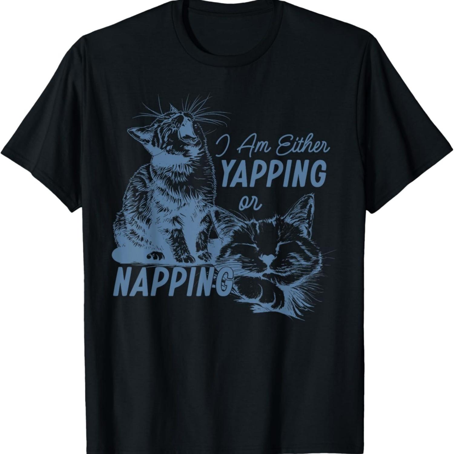 I m Either Yapping Or Napping Retro 90s Gag Cat Meme T-Shirt XXXXXL чорний
I m Either Yapping Or Napping Retro 90s Gag Cat Meme T-Shirt XXXXXL чорний
