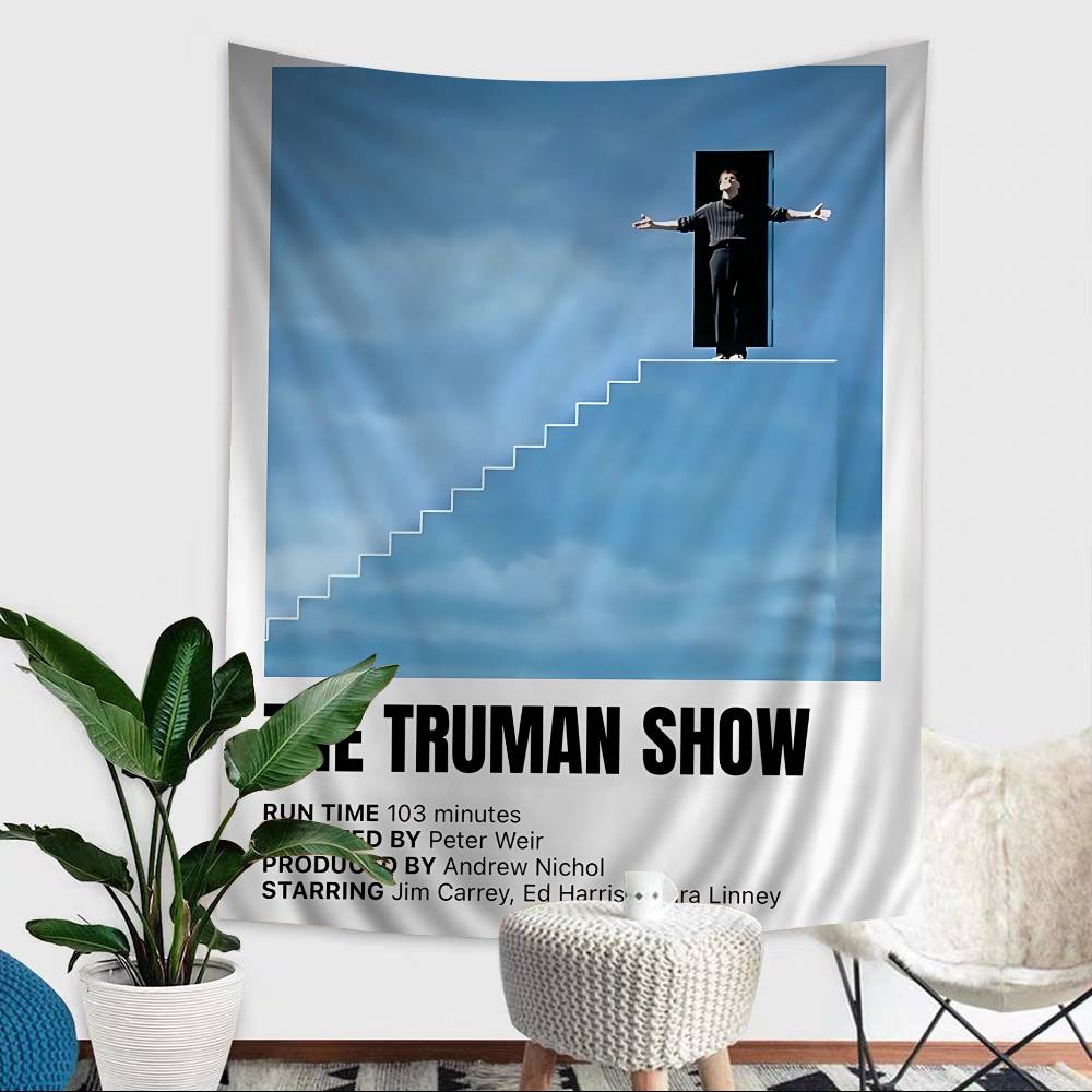 Movie The Ttruman Sshow Tapestry Art Printing Art Science Fiction Room Home Decor Wall Art Decor 74x94cm(29x37in)
Movie The Ttruman Sshow Tapestry Art Printing Art Science Fiction Room Home Decor Wall Art Decor 74x94cm(29x37in)