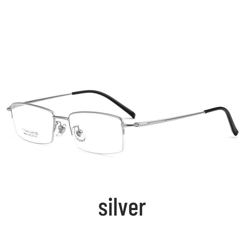 Деловая оправа для очков по рецепту: Сверхлегкая полуободковая оправа из чистого титана в стиле Гао Цилань для мужчин и женщин.
Деловая оправа для очков по рецепту: Сверхлегкая полуободковая оправа из чистого титана в стиле Гао Цилань для мужчин и женщин.