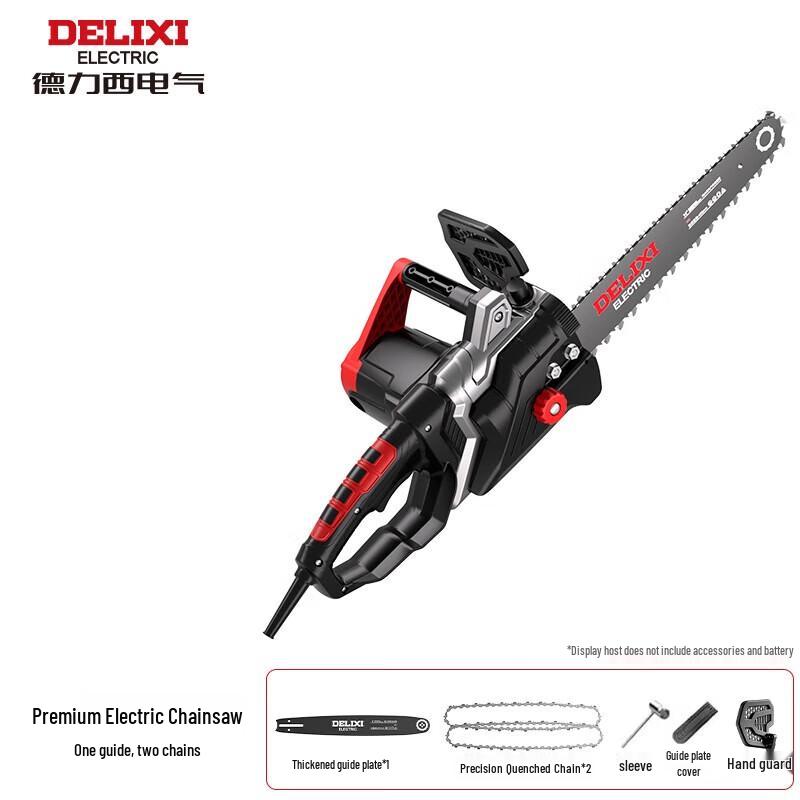 DELIXI Home Electric Chainsaw 220V CN plug (adapter included)
DELIXI Home Electric Chainsaw 220V CN plug (adapter included)