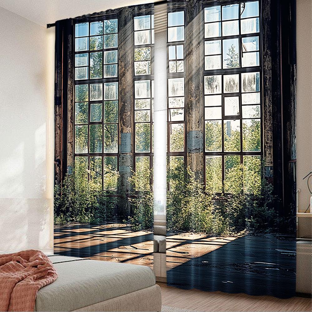 2 шт. Индустриальные шторы Индустриальный интерьер с высокими старыми окнами Руины Холл Коридор Станция Тень Для Спальни Гостиной И 29x65in(75x166cm)
2 шт. Индустриальные шторы Индустриальный интерьер с высокими старыми окнами Руины Холл Коридор Станция Тень Для Спальни Гостиной И 29x65in(75x166cm)