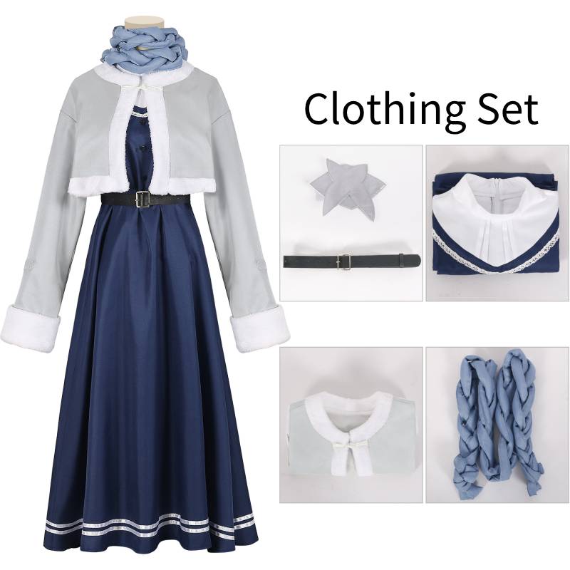 Костюм для косплея Ферна из «Похорон Фрирен», фестивальная вечеринка, наряд для ролевых игр L
Костюм для косплея Ферна из «Похорон Фрирен», фестивальная вечеринка, наряд для ролевых игр L