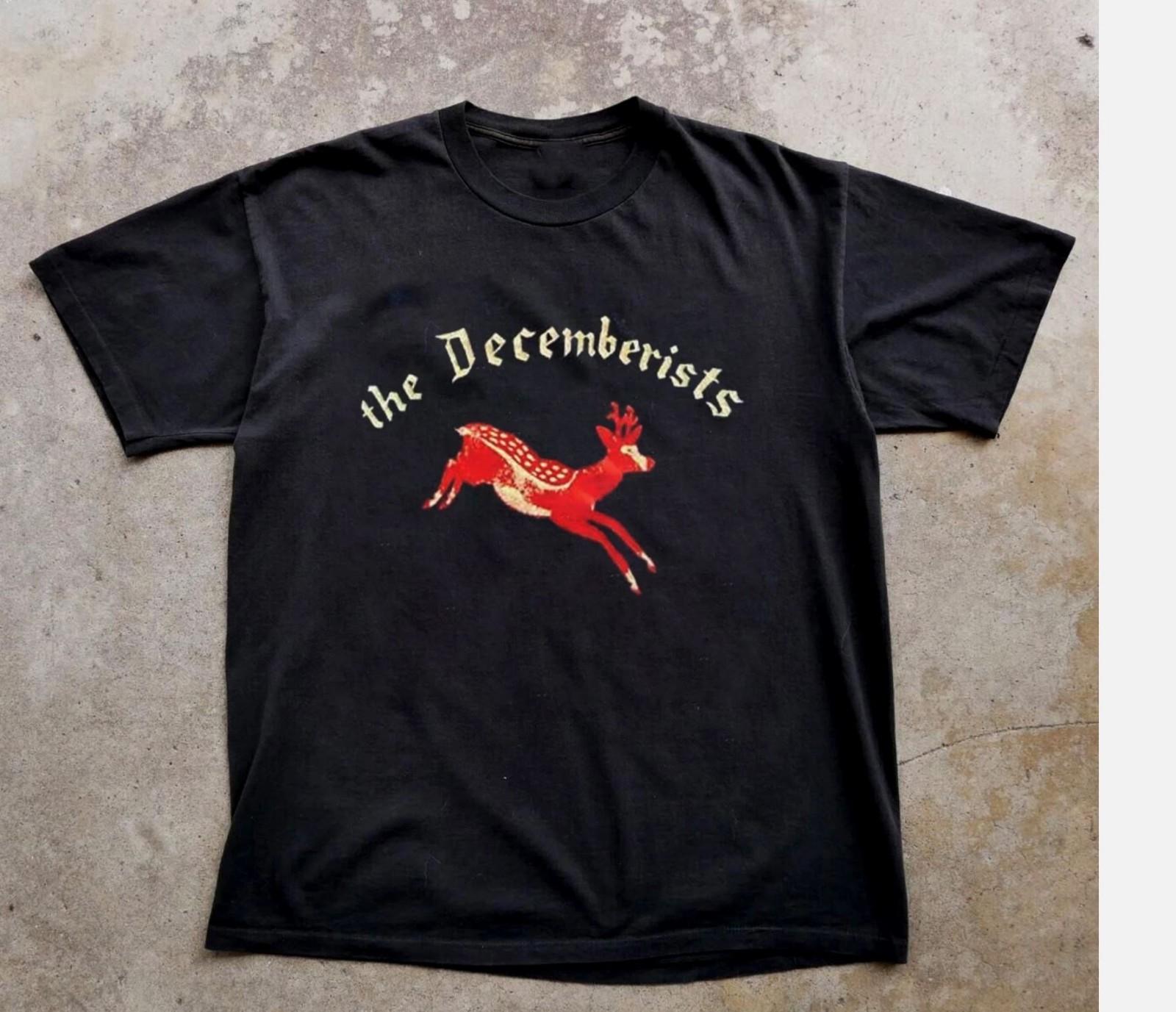 Decemberists Shirt Gift For Fans Concert Short Sleeve Black All Size 3XL
Decemberists Shirt Gift For Fans Concert Short Sleeve Black All Size 3XL