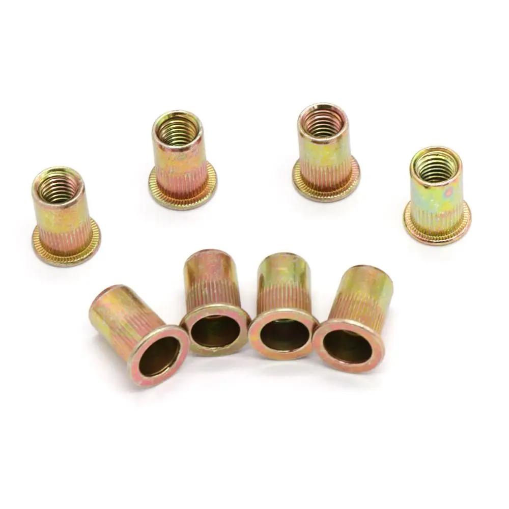 10pcs Threaded Rivet Carbon Steel Rivnut Insert Nutsert Cap Tool Set Flat Head Rivnut M3 M4 M5 M6 M8 M10 M12 10pcs M3
10pcs Threaded Rivet Carbon Steel Rivnut Insert Nutsert Cap Tool Set Flat Head Rivnut M3 M4 M5 M6 M8 M10 M12 10pcs M3