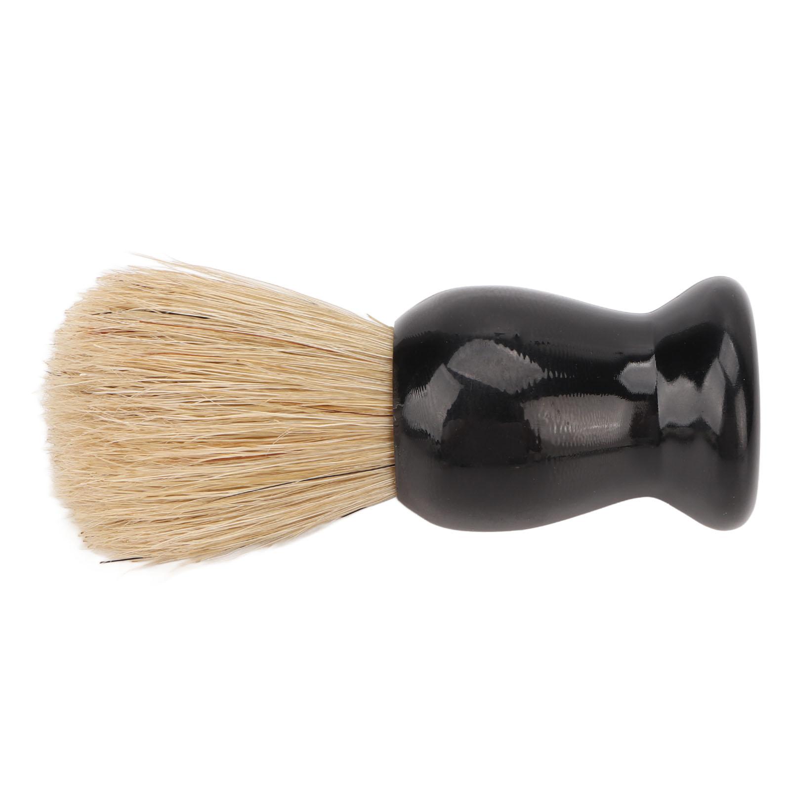 Beard Brush Multipurpose Glossy Black Paint Easy Foaming Synthetic Men Shaving Brush for Home Salon Travel
Beard Brush Multipurpose Glossy Black Paint Easy Foaming Synthetic Men Shaving Brush for Home Salon Travel