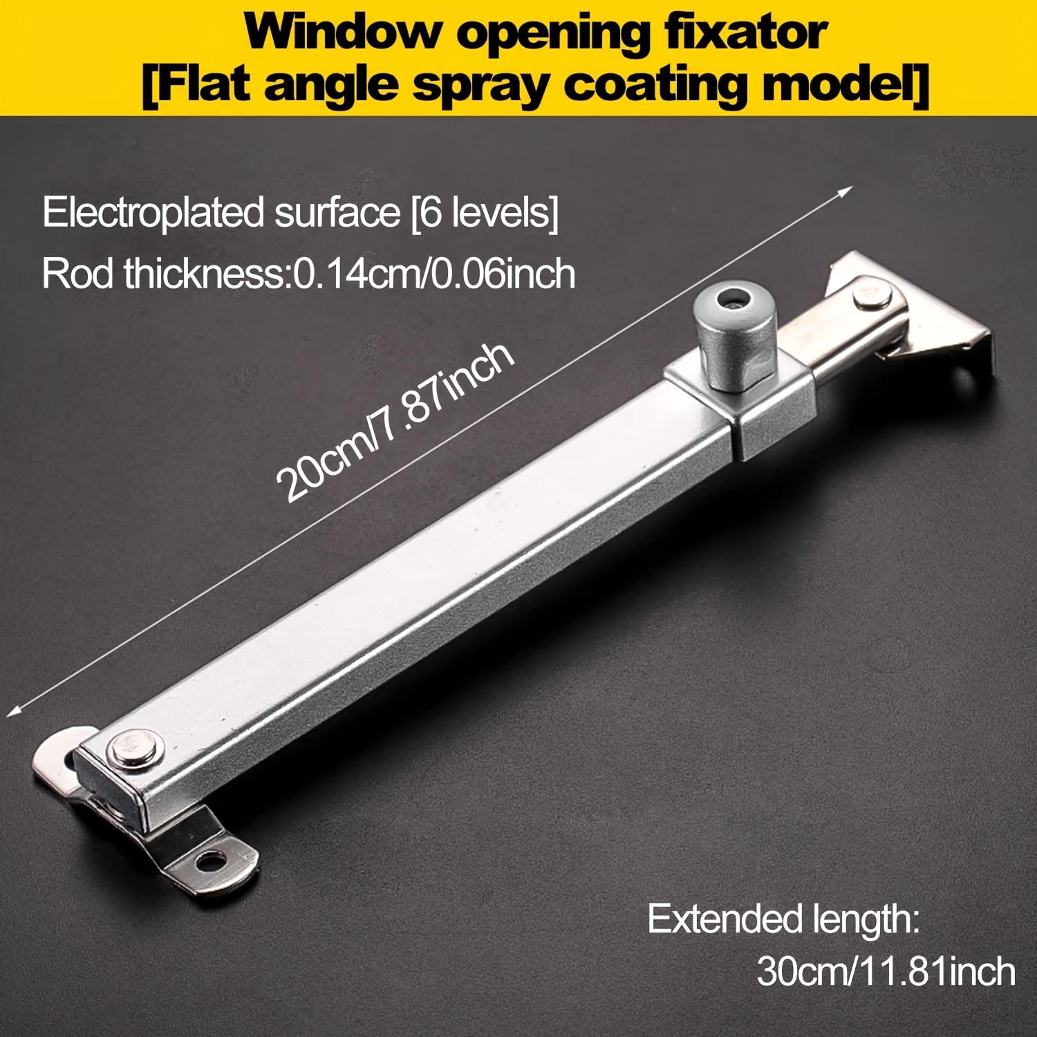 Window Hinges, Casement Window Stays & Locks, Angled Fixed Base, Electroplated Brushed Style, 6 Fixed Slots
Window Hinges, Casement Window Stays & Locks, Angled Fixed Base, Electroplated Brushed Style, 6 Fixed Slots