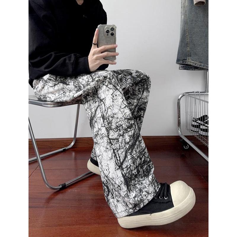 JYL Men s Straight Pants American Tie-Dye Spring High-Street Vibe Loose Sporty Pants XL
JYL Men s Straight Pants American Tie-Dye Spring High-Street Vibe Loose Sporty Pants XL
