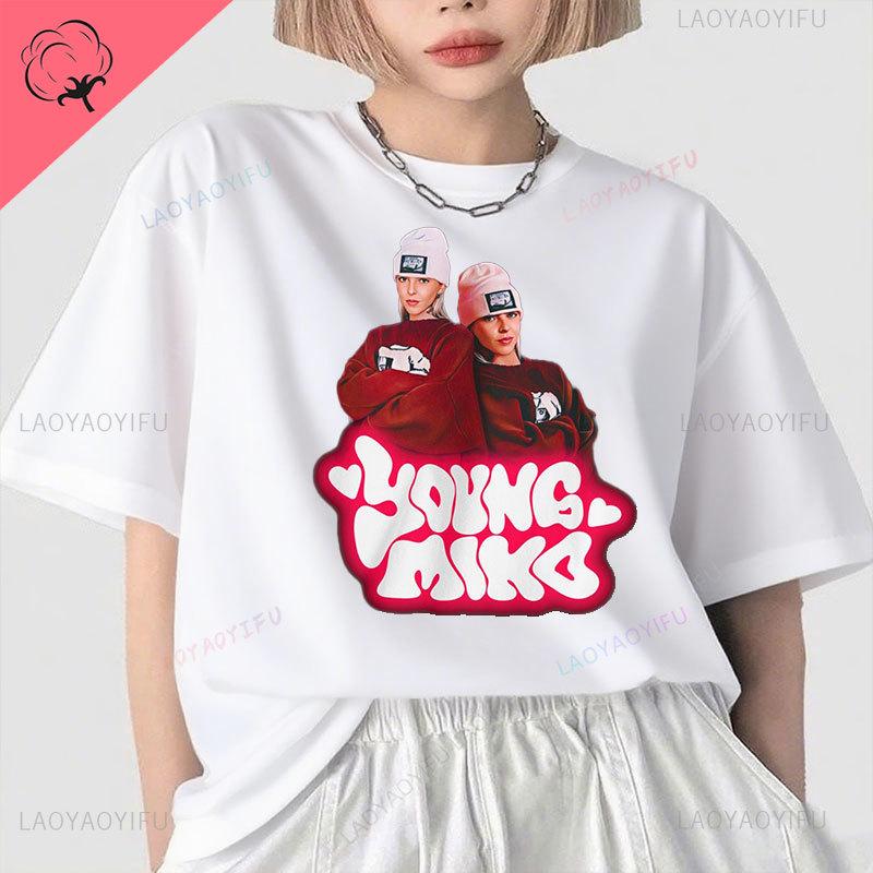 Camisetas Young Miko T Shirt Playera Baby Miko 90s Vintage Tee World Tour New Fashion Hot Popular Beautiful Women Y2k Clothes S
Camisetas Young Miko T Shirt Playera Baby Miko 90s Vintage Tee World Tour New Fashion Hot Popular Beautiful Women Y2k Clothes S