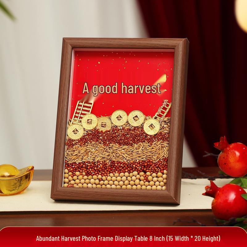 JINGRUIXIANG Five Grains & Coins Housewarming Photo Frame Kit
JINGRUIXIANG Five Grains & Coins Housewarming Photo Frame Kit