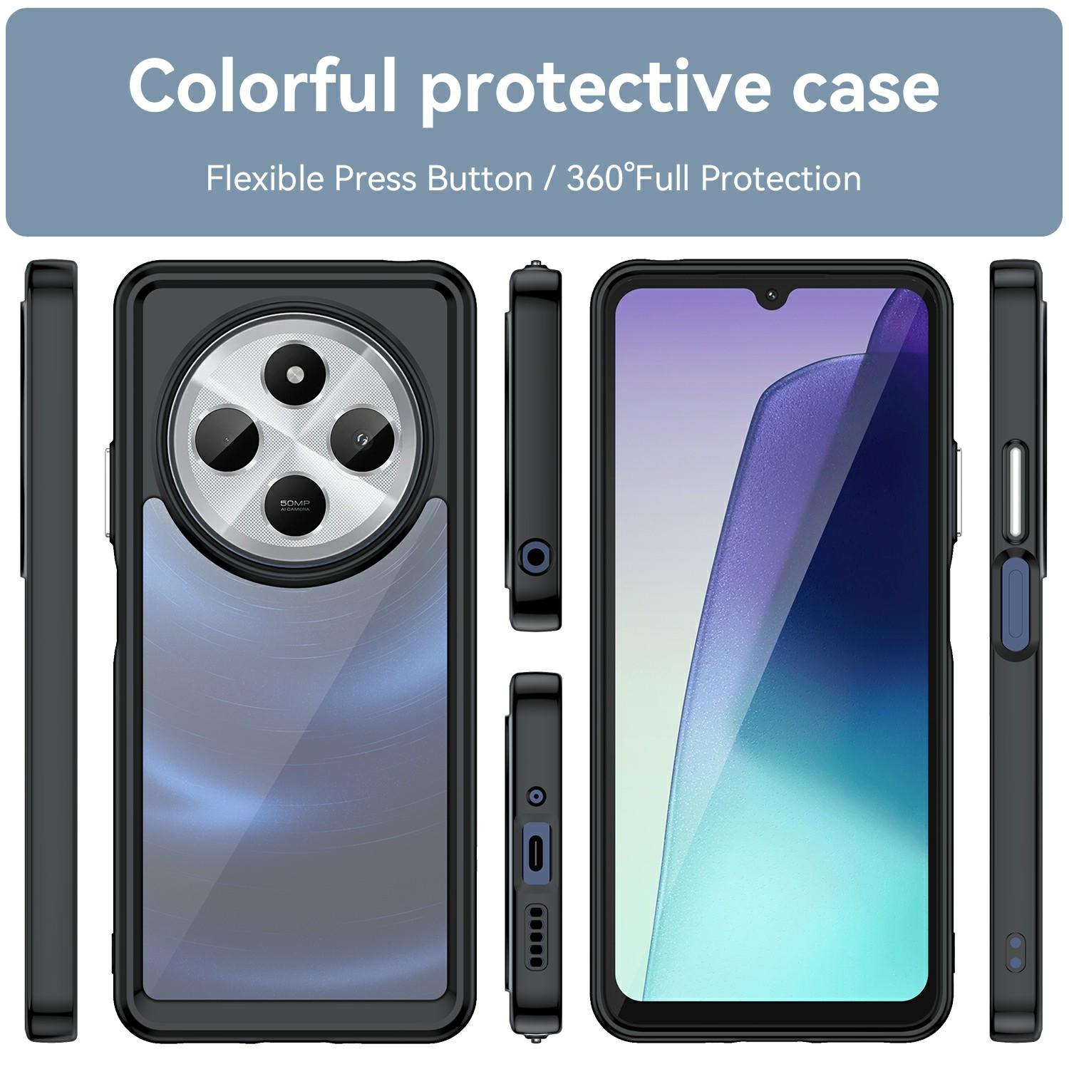 For Xiaomi Poco C75 4G/Redmi 14R 5G/14C 4G Case TPU +Acrylic Protective Clear Phone Cover Transparent
For Xiaomi Poco C75 4G/Redmi 14R 5G/14C 4G Case TPU +Acrylic Protective Clear Phone Cover Transparent