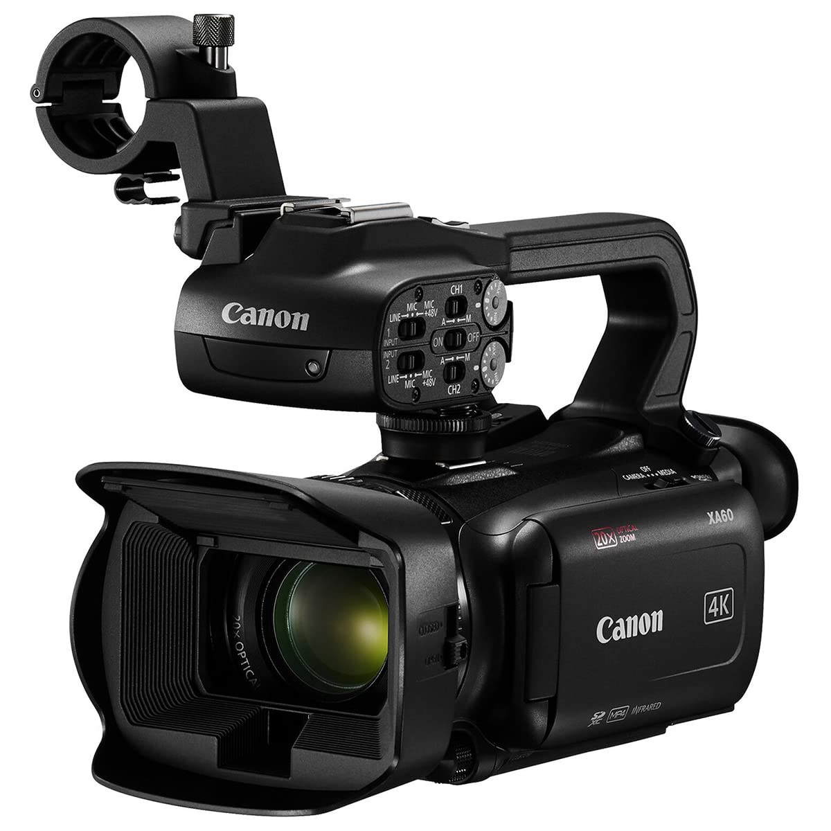 Професійна цифрова відеокамера XA60 4K30P з 20-кратним оптичним збільшенням чорний
Професійна цифрова відеокамера XA60 4K30P з 20-кратним оптичним збільшенням чорний