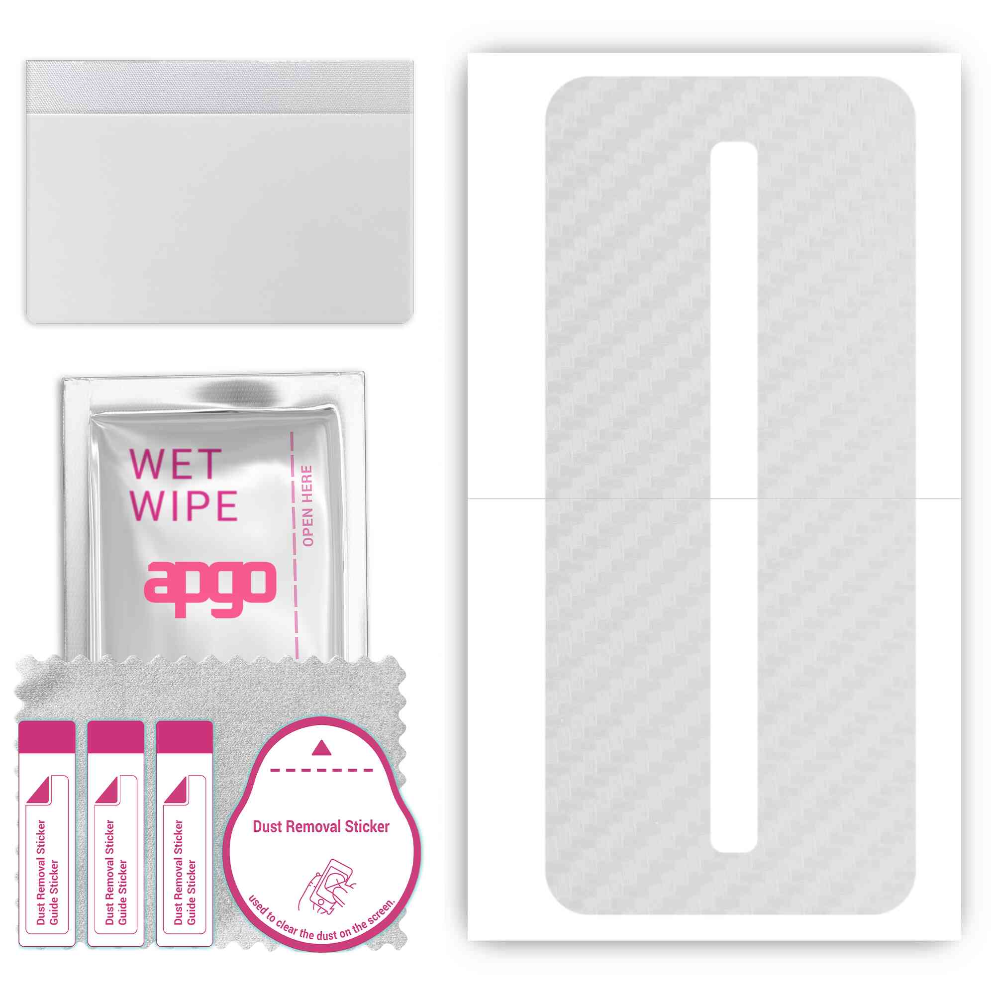 apgo Protective Skin Sticker for the back compatible with ZTE nubia Red Magic 6, Wrap Film, Foil, Vinyl - Pattern Transparent Carbon
apgo Protective Skin Sticker for the back compatible with ZTE nubia Red Magic 6, Wrap Film, Foil, Vinyl - Pattern Transparent Carbon