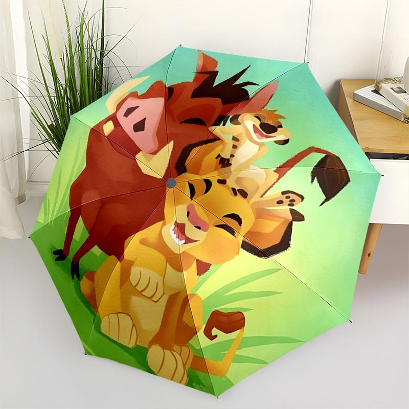 1pc Lion King Simba Timon Pumbaa Automatic Opening Folding Umbrella - Outdoor for Fans, Travelers, Everyday Use, Festival Gift (8-Bone Iron
1pc Lion King Simba Timon Pumbaa Automatic Opening Folding Umbrella - Outdoor for Fans, Travelers, Everyday Use, Festival Gift (8-Bone Iron
