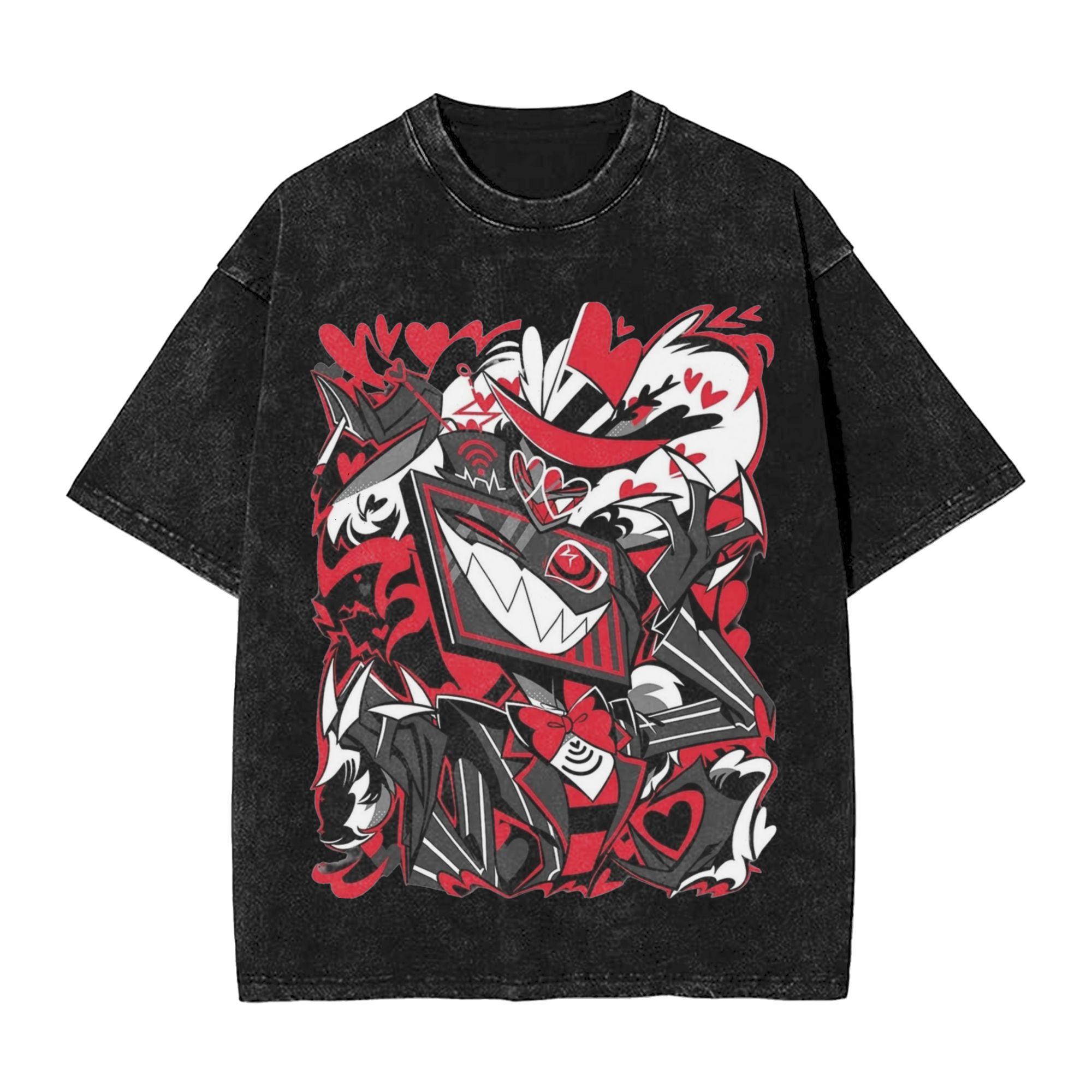 Hazbin Hotel Adam The Exorcist Anime Peripherals Tshirt Harajuku Streetwear Yk Retro Washed Men Women Short Sleeve Cotton Tees S
Hazbin Hotel Adam The Exorcist Anime Peripherals Tshirt Harajuku Streetwear Yk Retro Washed Men Women Short Sleeve Cotton Tees S