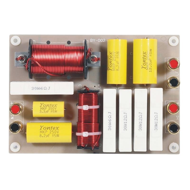3/2Way Speakers Crossover, 800W Power Frequency Divider for Enhances Outdoor Stage Quality Sound Playback
3/2Way Speakers Crossover, 800W Power Frequency Divider for Enhances Outdoor Stage Quality Sound Playback