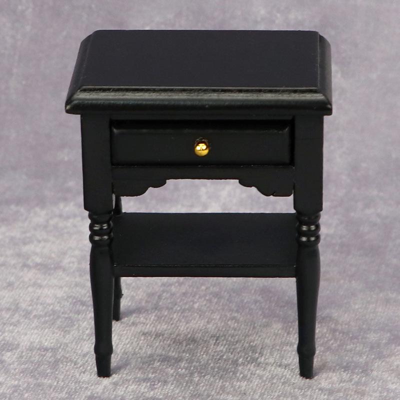 1:12 Dollhouse Bedroom Miniature: Black Bedside Table & Sideboard чёрный
1:12 Dollhouse Bedroom Miniature: Black Bedside Table & Sideboard чёрный