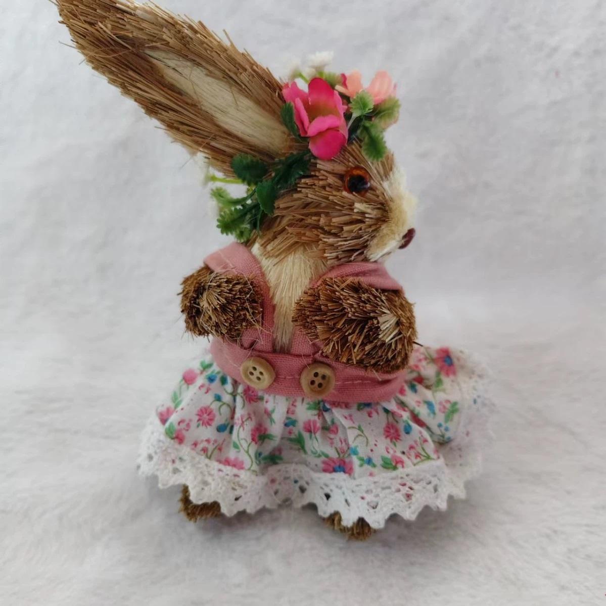 Статуя пасхального кролика, стоящая, сизалевая, кролик, реалистичная, плетеная вручную, соломенная фигурка, украшение на весну и Пасху кофейный
Статуя пасхального кролика, стоящая, сизалевая, кролик, реалистичная, плетеная вручную, соломенная фигурка, украшение на весну и Пасху кофейный