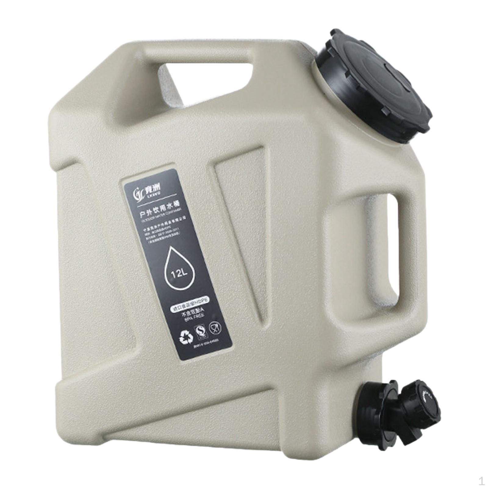 Water Container Storage Carrier with Spigot Drink Dispenser Outdoor
Water Container Storage Carrier with Spigot Drink Dispenser Outdoor