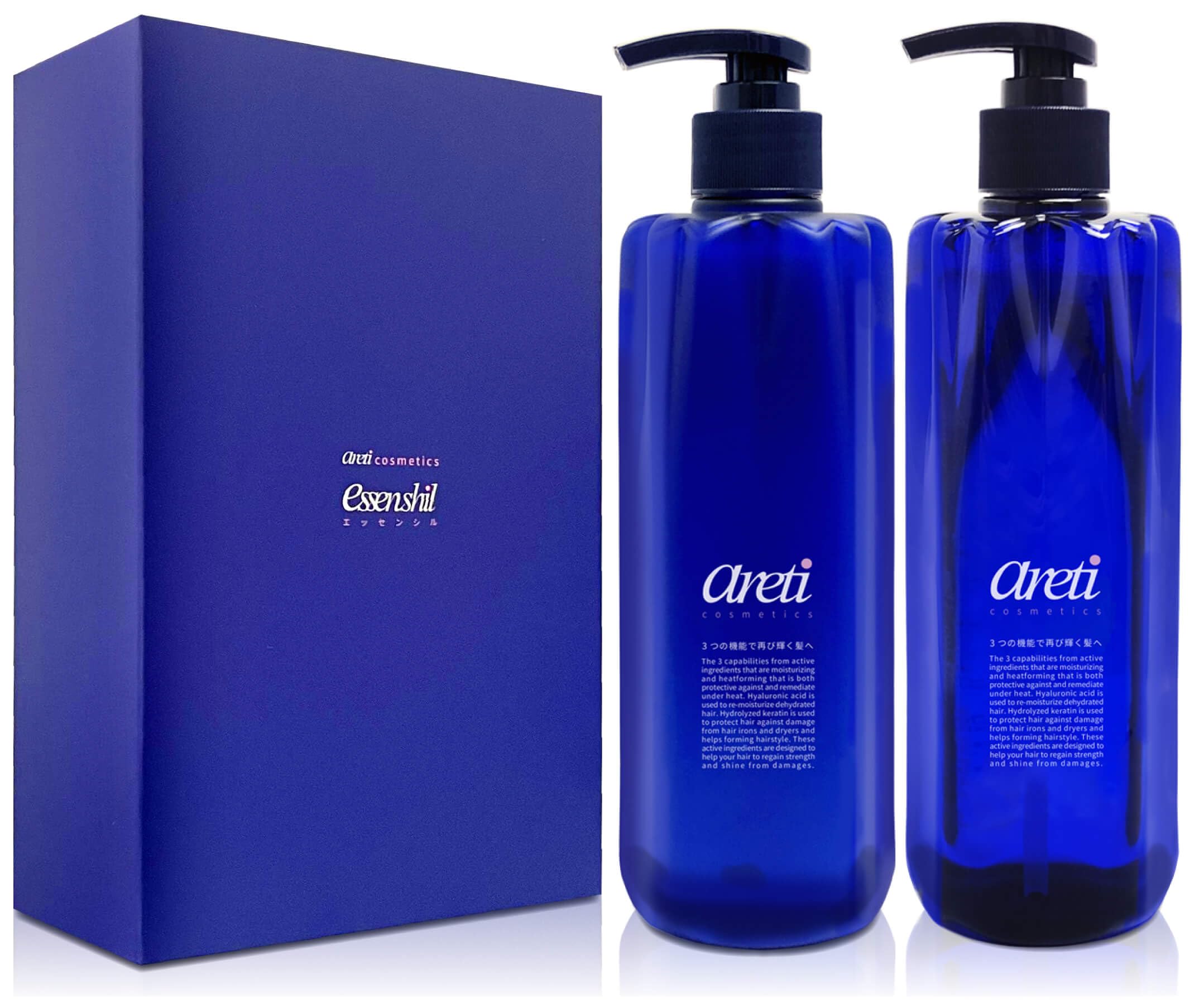 Areti Tri-Active Shampoo Treatment Heat Guard Heat Damage Care Made in Japan s1607 t1607 (Set (480ml + 480ml))
Areti Tri-Active Shampoo Treatment Heat Guard Heat Damage Care Made in Japan s1607 t1607 (Set (480ml + 480ml))