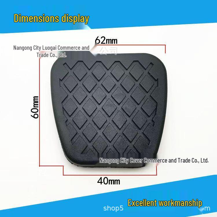 Honda Accord, Civic, CRV, Spirior Brake Pedal Cover MT Rubber Pad (Part No. 46545-SA5-000) Cover
Honda Accord, Civic, CRV, Spirior Brake Pedal Cover MT Rubber Pad (Part No. 46545-SA5-000) Cover