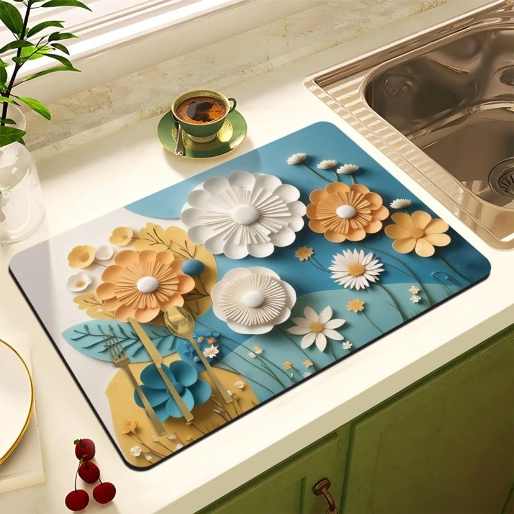 Oil Painting Coffee Machine Drainage Tray Insulated Anti Scald Kitchen Drainage Pad Anti-Slip Drying Mat Home Decoration
Oil Painting Coffee Machine Drainage Tray Insulated Anti Scald Kitchen Drainage Pad Anti-Slip Drying Mat Home Decoration