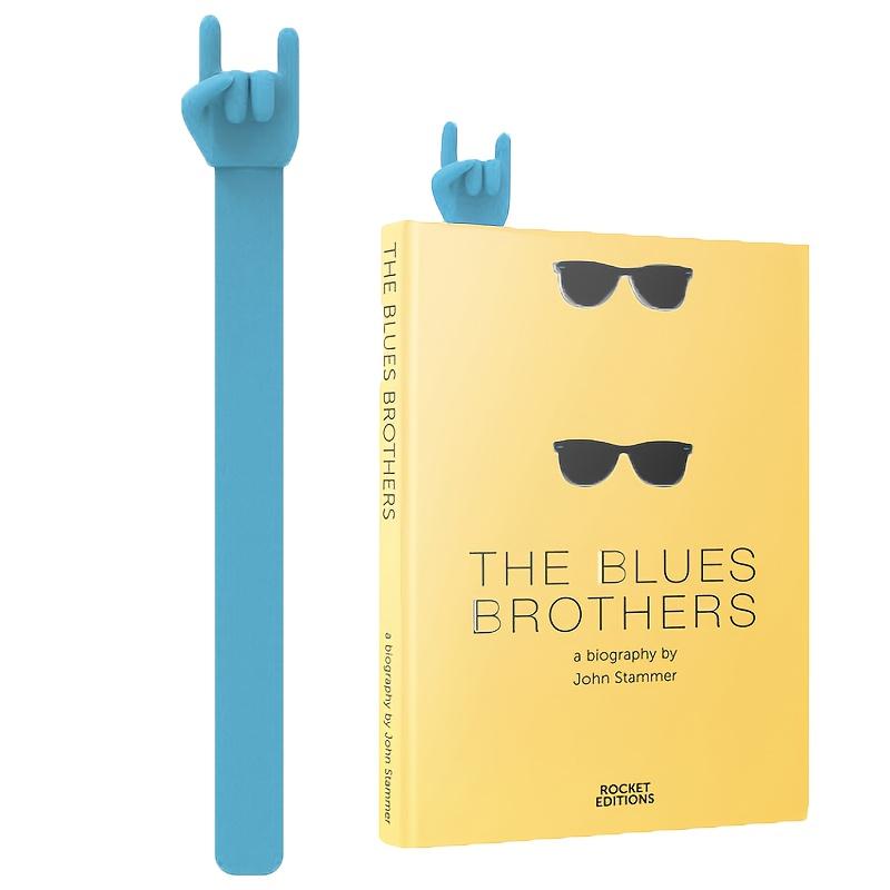 1pc 3D Gesture Bookmark Silicone Finger Creative Bookmark синій
1pc 3D Gesture Bookmark Silicone Finger Creative Bookmark синій