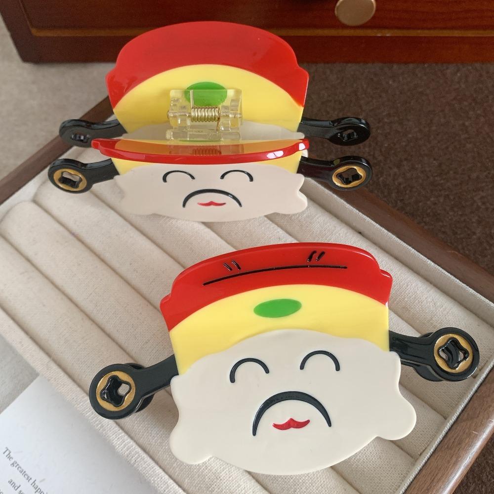 Creative Chinese New Year Hair Grab Clip Fashion Acetate God of Wealth Hair Claw Cute Girl
Creative Chinese New Year Hair Grab Clip Fashion Acetate God of Wealth Hair Claw Cute Girl