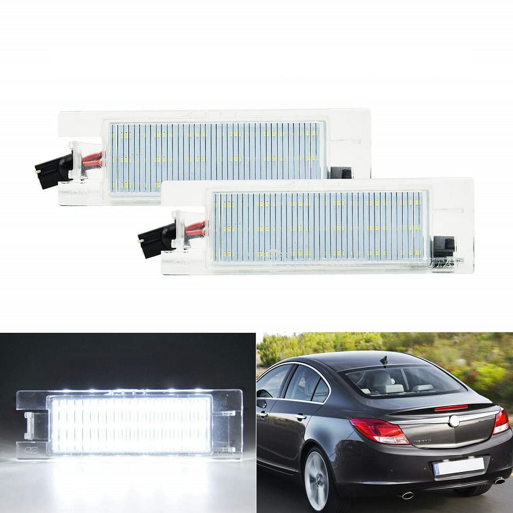 NSLUMO2pcs Car Special Canbus White No Error LED License Plate Light Kit V/auxhall O/pel Zafira B Astra H Corsa D Insignia
NSLUMO2pcs Car Special Canbus White No Error LED License Plate Light Kit V/auxhall O/pel Zafira B Astra H Corsa D Insignia