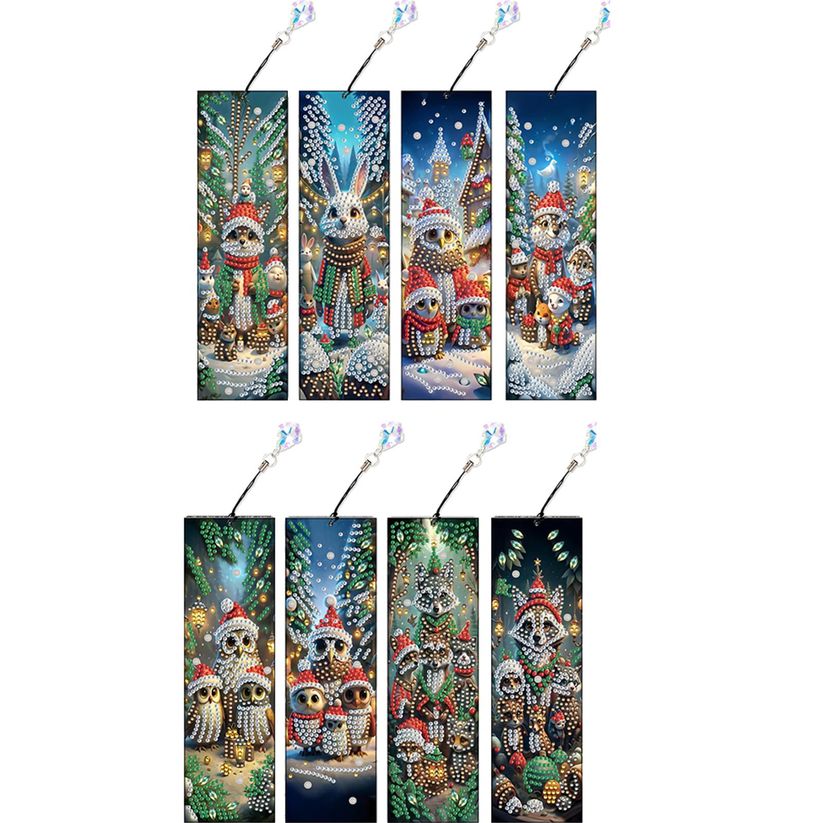 Рождественская DIY алмазная живопись закладка с подвесками креативный набор закладок для алмазной живописи многостильные ручные закладки для чтения
Рождественская DIY алмазная живопись закладка с подвесками креативный набор закладок для алмазной живописи многостильные ручные закладки для чтения