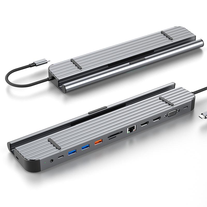 Laptop & Tablet Stand with Type-C Docking Hub
Laptop & Tablet Stand with Type-C Docking Hub
