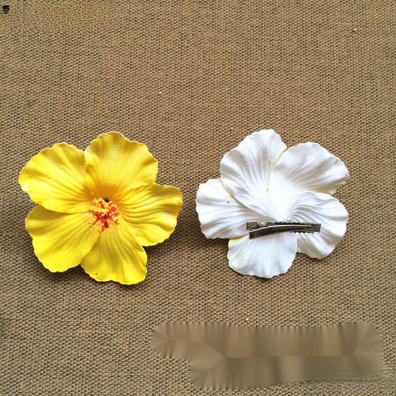 Plumeria Hibiscus Flower Hair Clip - Beach Holiday Ornament for Women Standard жёлтый
Plumeria Hibiscus Flower Hair Clip - Beach Holiday Ornament for Women Standard жёлтый