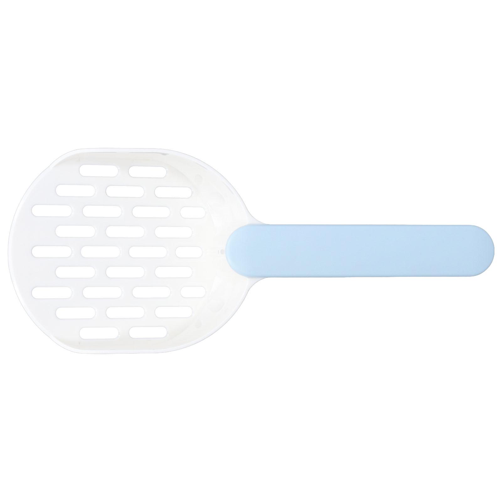 Совок для котячого туалету Пластиковий Потовщений Сито-лопатка для котячого наповнювача для маленьких домашніх тварин Туалети ОчищенняБілий Синій
Совок для котячого туалету Пластиковий Потовщений Сито-лопатка для котячого наповнювача для маленьких домашніх тварин Туалети ОчищенняБілий Синій