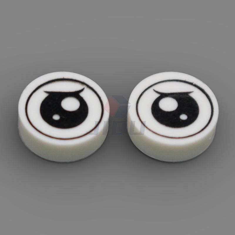 MOC Bricks Toys Model Compatible Round Tile Eye Eyelash Pupile Pattern Printed Building Blocks Bulk Accessory with 98138 14769
MOC Bricks Toys Model Compatible Round Tile Eye Eyelash Pupile Pattern Printed Building Blocks Bulk Accessory with 98138 14769