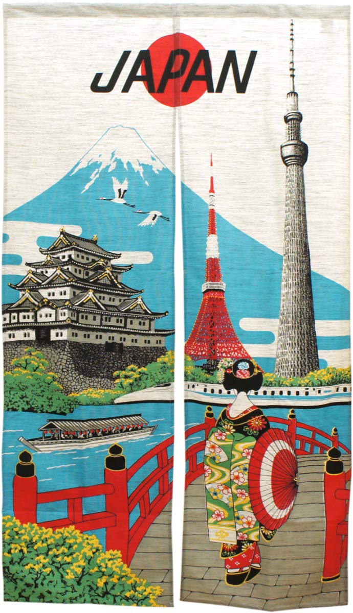 Noren Kobo Japanese Style Traditional 85cm Wide x 150cm Made of Mohair 10197 Noren, Ukiyo-e Tapestry, Half-Mare Curtain, Design, Long, Fabric,
Noren Kobo Japanese Style Traditional 85cm Wide x 150cm Made of Mohair 10197 Noren, Ukiyo-e Tapestry, Half-Mare Curtain, Design, Long, Fabric,