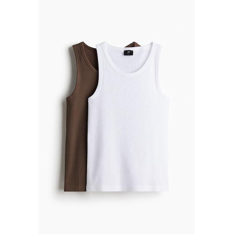 HM Мужская одежда Жилет 2 шт. Летний Облегающий тип Без рукавов Круглый вырез Спортивный Простой Рубчатый топ 1216838
HM Мужская одежда Жилет 2 шт. Летний Облегающий тип Без рукавов Круглый вырез Спортивный Простой Рубчатый топ 1216838