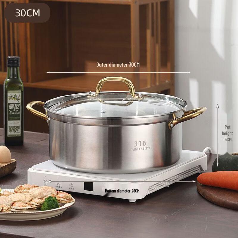 UUTO 316 Stainless Steel Steamer Pot
UUTO 316 Stainless Steel Steamer Pot